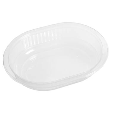 APET BAKJE OVAAL TRANSPARANT 250ml  960st
